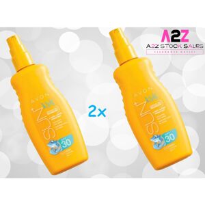 2 X AVON - SUN+ KIDS - MOISTURISING SUN SPRAY SPF30 150ML 2 X AVON - SUN+ KIDS - MOISTURISING SUN SPRAY SPF30 150ML