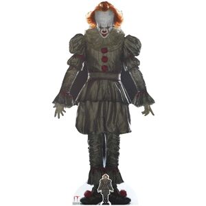 Warner Bros Pennywise The Dancing Clown (IT) Lifesize + Mini Cardboard Cutout Warner Bros Pennywise The Dancing Clown (IT) Lifesize + Mini Cardboard Cutout