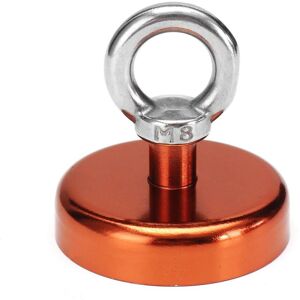 GreenZech (Red) 60mm 112kg Neodymium Recovery Magnet Metal Detector Circular Eyebolt Red/Y GreenZech (Red) 60mm 112kg Neodymium Recovery Magnet Metal Detector Circular Eyebolt Red/Y