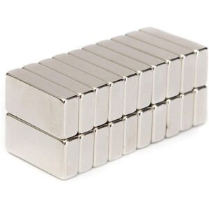 GreenZech 20pcs N50 Strong Block NdFeb Magnets 20 x10x 5 mm Rare Earth Neodymium Magnets GreenZech 20pcs N50 Strong Block NdFeb Magnets 20 x10x 5 mm Rare Earth Neodymium Magnets