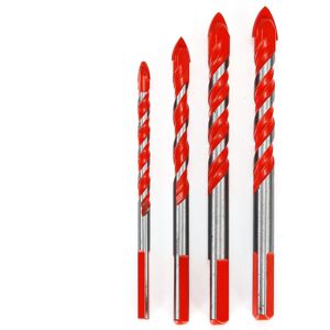 GreenZech (4 Pcs × Drill Bit?6/8/10/12mm?) 4/5/6/7Pcs Multi-purpose Ceramic Wall Drill Bit GreenZech (4 Pcs × Drill Bit?6/8/10/12mm?) 4/5/6/7Pcs Multi-purpose Ceramic Wall Drill Bit