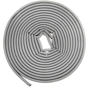 GreenZech (Grey) 10M Self-adhesive D-Type Seal Strip Soundproof Doors Windows Weather Foam GreenZech (Grey) 10M Self-adhesive D-Type Seal Strip Soundproof Doors Windows Weather Foam