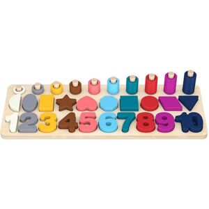 GreenZech Toy Board/Math Toy Board/Wooden Toys Rings Montessori Math Toys Counting Board P GreenZech Toy Board/Math Toy Board/Wooden Toys Rings Montessori Math Toys Counting Board P