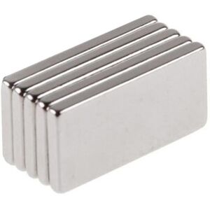 GreenZech 5pcs 20x10x2mm Neodymium Block Magnet Oblong Super Strong Rare Earth Magnets GreenZech 5pcs 20x10x2mm Neodymium Block Magnet Oblong Super Strong Rare Earth Magnets