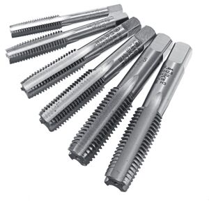 GreenZech (M10) 3pcs M10-M20 HSS-4341 Screw Tap Straight Groove High-Speed Steel Flute Too GreenZech (M10) 3pcs M10-M20 HSS-4341 Screw Tap Straight Groove High-Speed Steel Flute Too