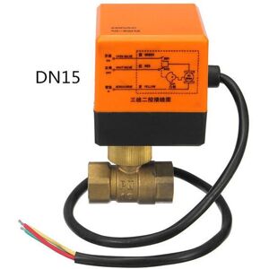GreenZech (15) DN15/DN20 220V 4W Electrical Motorized Ball Valve 2 Way 3 Wire Brass Valves GreenZech (15) DN15/DN20 220V 4W Electrical Motorized Ball Valve 2 Way 3 Wire Brass Valves