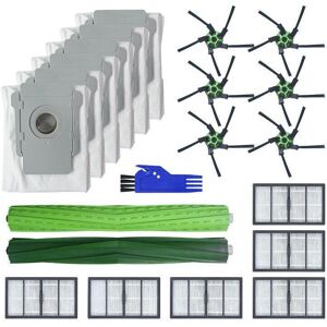 GreenZech 21pcs Replacements for iRobot Roomba S9 S9+ Vacuum Cleaner Parts Accessories GreenZech 21pcs Replacements for iRobot Roomba S9 S9+ Vacuum Cleaner Parts Accessories