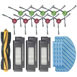 GreenZech 21pcs Replacements for Ecovacs T8 Vacuum Cleaner Parts Accessories GreenZech 21pcs Replacements for Ecovacs T8 Vacuum Cleaner Parts Accessories