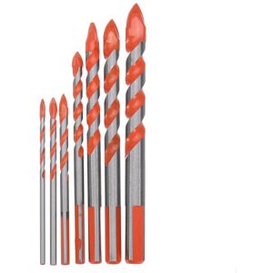 GreenZech 7Pcs 3-12mm Triangle Shank Drill 3/4/5/6/8/10/12mm Ceramic Glass Hole Wall Twist GreenZech 7Pcs 3-12mm Triangle Shank Drill 3/4/5/6/8/10/12mm Ceramic Glass Hole Wall Twist