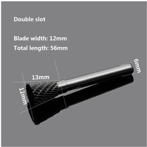 GreenZech (12*13*6c'm) Double Groove Alloy Rotary Boring Tool Tungsten Steel Wood Carving GreenZech (12*13*6c'm) Double Groove Alloy Rotary Boring Tool Tungsten Steel Wood Carving
