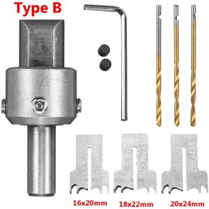 GreenZech (16*20mm/18*22mm/20*24mm) 8pcs Ring Cutter Removal Bead Drill Barrel Bead Cutter GreenZech (16*20mm/18*22mm/20*24mm) 8pcs Ring Cutter Removal Bead Drill Barrel Bead Cutter