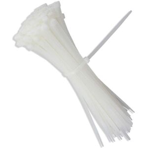 GreenZech (White, 30cm) Nylon 5mm 15/20/25/30/35/40cm Black/White Nylon Self-locking Cable GreenZech (White, 30cm) Nylon 5mm 15/20/25/30/35/40cm Black/White Nylon Self-locking Cable