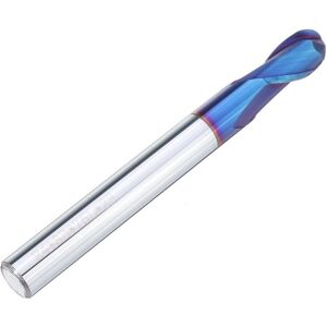 GreenZech (4:R4*16C*8D*100L*2T) R3/R4/R5 2 Flutes Ball Nose End Mill HRC60 Blue NaCo Coati GreenZech (4:R4*16C*8D*100L*2T) R3/R4/R5 2 Flutes Ball Nose End Mill HRC60 Blue NaCo Coati