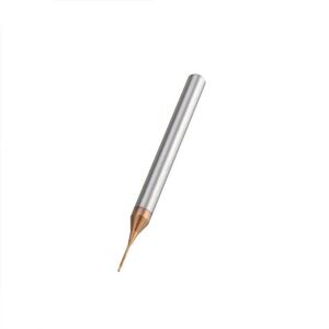 GreenZech (0.5*4D*50L-L6) 0.5/0.6mm 2 Flutes 50mm Long Neck End Mill HRC60 CNC Deep Notch GreenZech (0.5*4D*50L-L6) 0.5/0.6mm 2 Flutes 50mm Long Neck End Mill HRC60 CNC Deep Notch