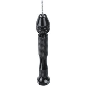 GreenZech Mini Micro Hand Drill with 20Pc 0.3-1.6mm Bit Keyless Chuck Set Pin Vise Rotary GreenZech Mini Micro Hand Drill with 20Pc 0.3-1.6mm Bit Keyless Chuck Set Pin Vise Rotary