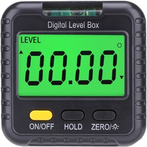 GreenZech (No Spirit Bubble) 360 Degree Mini Digital Protractor Inclinometer Electronic Le GreenZech (No Spirit Bubble) 360 Degree Mini Digital Protractor Inclinometer Electronic Le