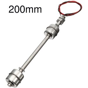 GreenZech (200mm) Water Tank Vertical Float Switch Stainless Steel Liquid Sensor Level Con GreenZech (200mm) Water Tank Vertical Float Switch Stainless Steel Liquid Sensor Level Con
