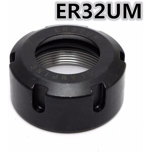 GreenZech (2.3*4.8cm) ER-UM Type Nut Collet Clamping for CNC Milling Chuck Holder Lathe To GreenZech (2.3*4.8cm) ER-UM Type Nut Collet Clamping for CNC Milling Chuck Holder Lathe To