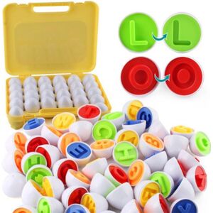 GreenZech Children Simulation Eggs Toy English Letter Matching Egg Assembly Toy Graphics C GreenZech Children Simulation Eggs Toy English Letter Matching Egg Assembly Toy Graphics C
