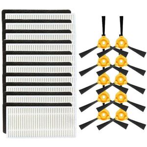 GreenZech 20pcs Replacements for Ecovacs Deebot N79 N79S Vacuum Cleaner Parts Accessories GreenZech 20pcs Replacements for Ecovacs Deebot N79 N79S Vacuum Cleaner Parts Accessories