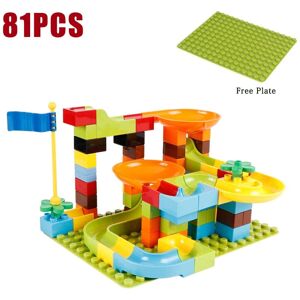 GreenZech (81Pcs) 80/81/160Pcs DIY Assembly Kids Game Play Building Blocks Toys for Gift GreenZech (81Pcs) 80/81/160Pcs DIY Assembly Kids Game Play Building Blocks Toys for Gift