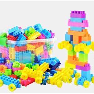 GreenZech 100Pcs DIY Children's Building Blocks Creative Educational GreenZech 100Pcs DIY Children's Building Blocks Creative Educational