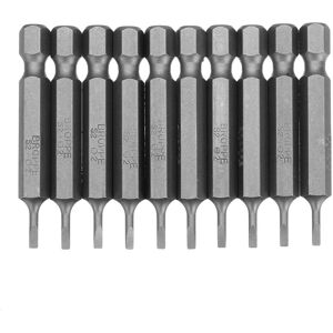 GreenZech (SL2) 10Pcs Magnetic Slotted Screwdriver Bits SL2/SL3/SL4/SL5/SL6 1/4 Inch Hex S GreenZech (SL2) 10Pcs Magnetic Slotted Screwdriver Bits SL2/SL3/SL4/SL5/SL6 1/4 Inch Hex S