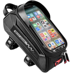 GreenZech Bicycle Cell Phone TPU Touch Screen Waterproof Top Tube Bag GreenZech Bicycle Cell Phone TPU Touch Screen Waterproof Top Tube Bag