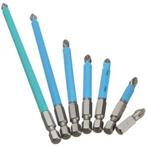 GreenZech (90mm) 25-150mm Magnetic Hex Anti Slip Screwdriver Bit Long Screw Nut Torx PH2 GreenZech (90mm) 25-150mm Magnetic Hex Anti Slip Screwdriver Bit Long Screw Nut Torx PH2