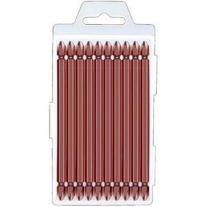 GreenZech (Type I: 150mm) 10Pcs S2 Alloy Steel Cross Screwdriver Bit High Hardness Electri GreenZech (Type I: 150mm) 10Pcs S2 Alloy Steel Cross Screwdriver Bit High Hardness Electri