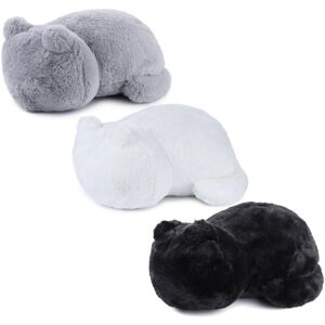 GreenZech White Shadow Cat Plush Cushion - Stuffed Toy GreenZech White Shadow Cat Plush Cushion - Stuffed Toy