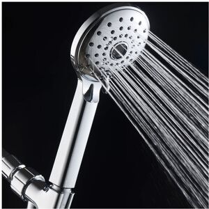 GreenZech (Silver) Pressurized Hand Shower Two Spray Mode Head Bathroom Sprayer For Baby W GreenZech (Silver) Pressurized Hand Shower Two Spray Mode Head Bathroom Sprayer For Baby W
