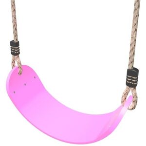 (Pink) Rebo Children's Flexible Belt Swing Seat - Perfect for Swing Sets and Cli (Pink) Rebo Children's Flexible Belt Swing Seat - Perfect for Swing Sets and Cli