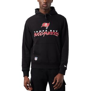 (S, Black) New Era Mens Tampa Bay Buccaneers NFL Script Team Pullover Hoody Hood (S, Black) New Era Mens Tampa Bay Buccaneers NFL Script Team Pullover Hoody Hood