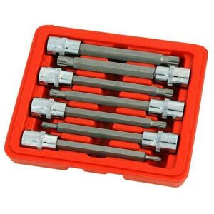 7 Piece Rib Socket Set 3/8 Drive Long Spline 4-10mm (Genuine Neilsen CT0124) 7 Piece Rib Socket Set 3/8 Drive Long Spline 4-10mm (Genuine Neilsen CT0124)