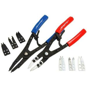 Circlip / Snap Ring Pliers - 2 Piece Set, Extra Long (Genuine Neilsen CT1059) Circlip / Snap Ring Pliers - 2 Piece Set, Extra Long (Genuine Neilsen CT1059)