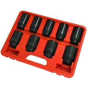 Axle Nut Socket Set 9pc 1/2" Deep Drive 29-38mm Impact (Genuine Neilsen CT3256) Axle Nut Socket Set 9pc 1/2" Deep Drive 29-38mm Impact (Genuine Neilsen CT3256)