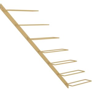 (gold, 1) vidaXL 1/2x Wall-mounted Wine Rack Bottle Holder Metal Holder Multi Co (gold, 1) vidaXL 1/2x Wall-mounted Wine Rack Bottle Holder Metal Holder Multi Co