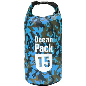 GreenZech (Light Blue) 15L Waterproof Bag Camping Rafting Storage Dry Bag Swimming Bag Lig GreenZech (Light Blue) 15L Waterproof Bag Camping Rafting Storage Dry Bag Swimming Bag Lig