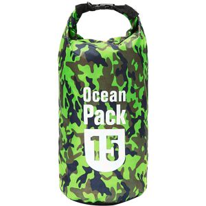 GreenZech 15L Waterproof Dry Bag - Camping & Swimming GreenZech 15L Waterproof Dry Bag - Camping & Swimming