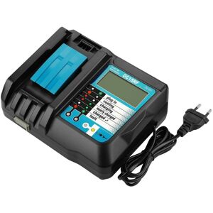 GreenZech (US Plug) 18V 3000mA DC18RF Replacement Battery Charger with LCD Display for Mak GreenZech (US Plug) 18V 3000mA DC18RF Replacement Battery Charger with LCD Display for Mak