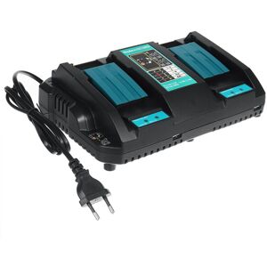 GreenZech (AU Plug) 18-14V Battery Charger For Makita USB Charger Fast Rapid Dual Twin Por GreenZech (AU Plug) 18-14V Battery Charger For Makita USB Charger Fast Rapid Dual Twin Por
