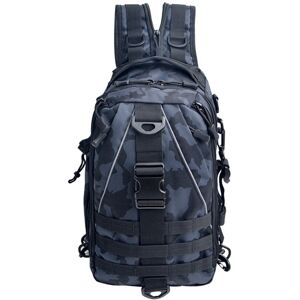 GreenZech (Blue) Multi-purpose Tactical Sling Pack Backpack GreenZech (Blue) Multi-purpose Tactical Sling Pack Backpack