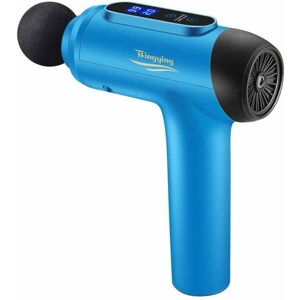 GreenZech (Blue, US Plug) LCD Display Deep Tissue Massager 20 Speed 6 Modes Rechargeable D GreenZech (Blue, US Plug) LCD Display Deep Tissue Massager 20 Speed 6 Modes Rechargeable D