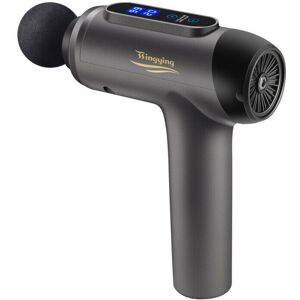 GreenZech (Dark Grey, US Plug) LCD Display Deep Tissue Massager 20 Speed 6 Modes Rechargea GreenZech (Dark Grey, US Plug) LCD Display Deep Tissue Massager 20 Speed 6 Modes Rechargea