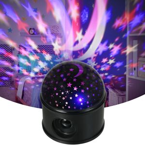 GreenZech (Black starry) LEDs Ball Light Projector Light BT Music Speaker Player 360 Rotat GreenZech (Black starry) LEDs Ball Light Projector Light BT Music Speaker Player 360 Rotat