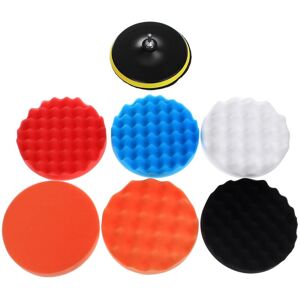 GreenZech (7 Inch) 9pcs 6 Inch 7 Inch Sponge Buffing Polishing Pad Buffer Kit for Electric GreenZech (7 Inch) 9pcs 6 Inch 7 Inch Sponge Buffing Polishing Pad Buffer Kit for Electric