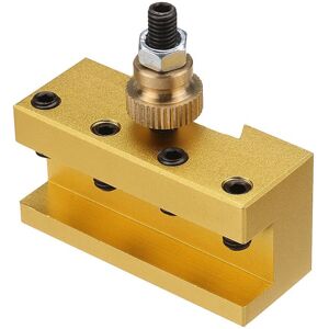 GreenZech 1/4-3/8 Inch 20x25x50mm Aluminum Turning and Facing Holder for Quick Change Tool GreenZech 1/4-3/8 Inch 20x25x50mm Aluminum Turning and Facing Holder for Quick Change Tool