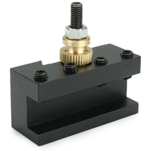 GreenZech 1/4-3/8 Inch 20x25x50mm Turning and Facing Holder for Quick Change Tool Post Hol GreenZech 1/4-3/8 Inch 20x25x50mm Turning and Facing Holder for Quick Change Tool Post Hol