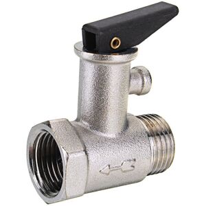 GreenZech 1/2" Brass Pressure Relief Valve Safety Spring Reducing for Water Heater GreenZech 1/2" Brass Pressure Relief Valve Safety Spring Reducing for Water Heater